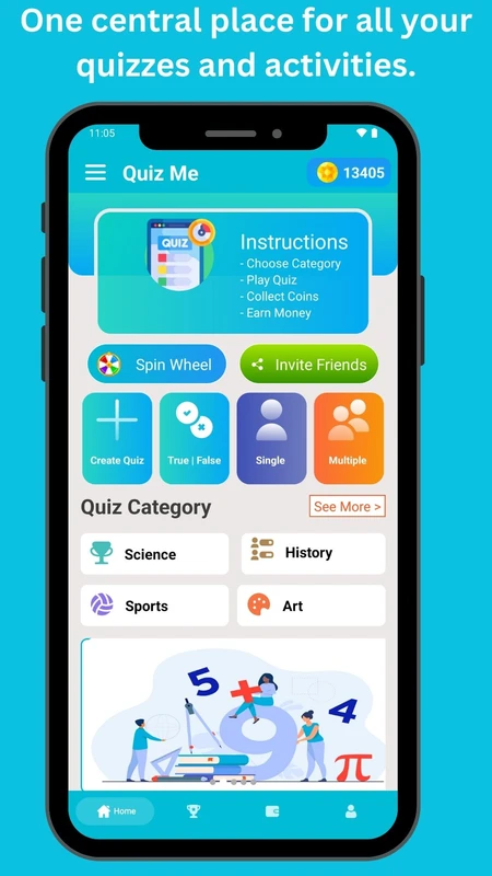QuizMe – Earn, Learn & Have Fun